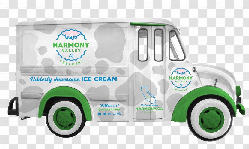 Harmony Valley Creamery Model Car Motor Vehicle Ice Cream - Play Transparent PNG