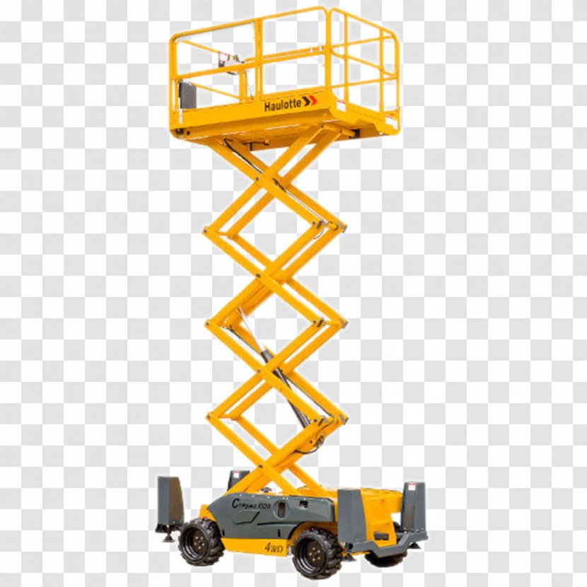 Aerial Work Platform Haulotte Подъёмник Elevator Ножничный подъёмник - Hoogwerker Transparent PNG