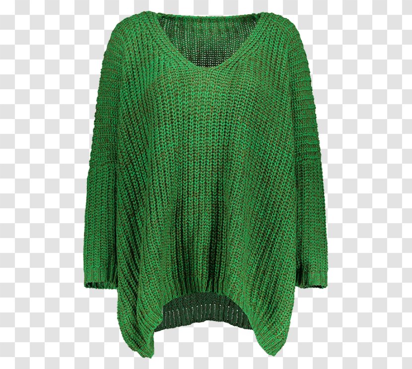 T-shirt Cardigan Sweater Green Sleeve - Longsleeved Tshirt - Space Transparent PNG