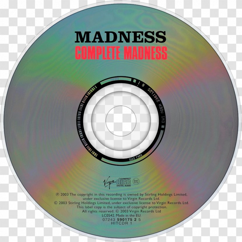 Compact Disc Complete Madness Utter Album - Flower Transparent PNG