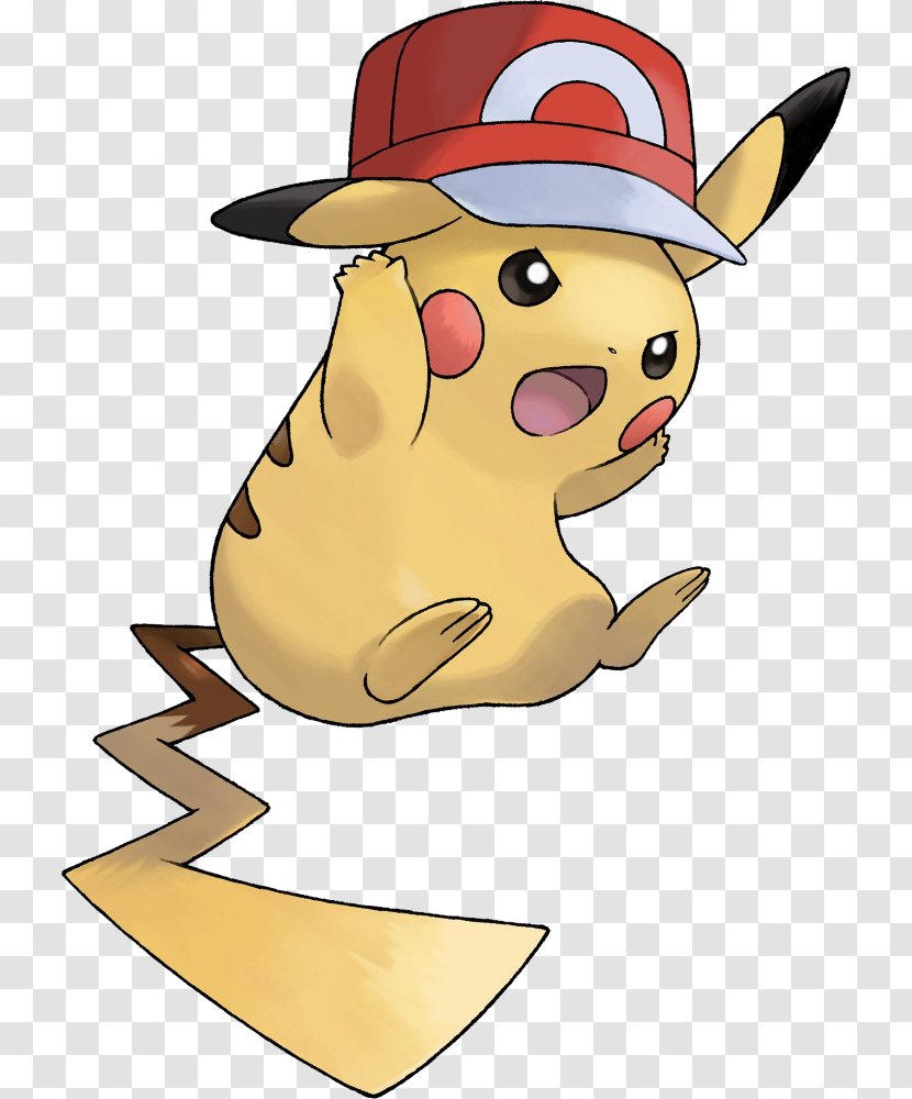 Pikachu Ash Ketchum Kalos Alola Hat - Headgear Transparent PNG