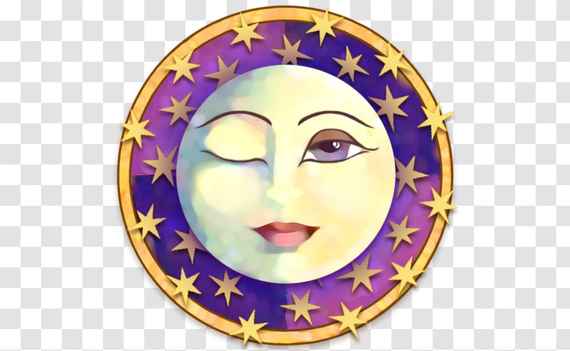 Purple Moon - Smile - Circles Guided Reading Tables Transparent PNG