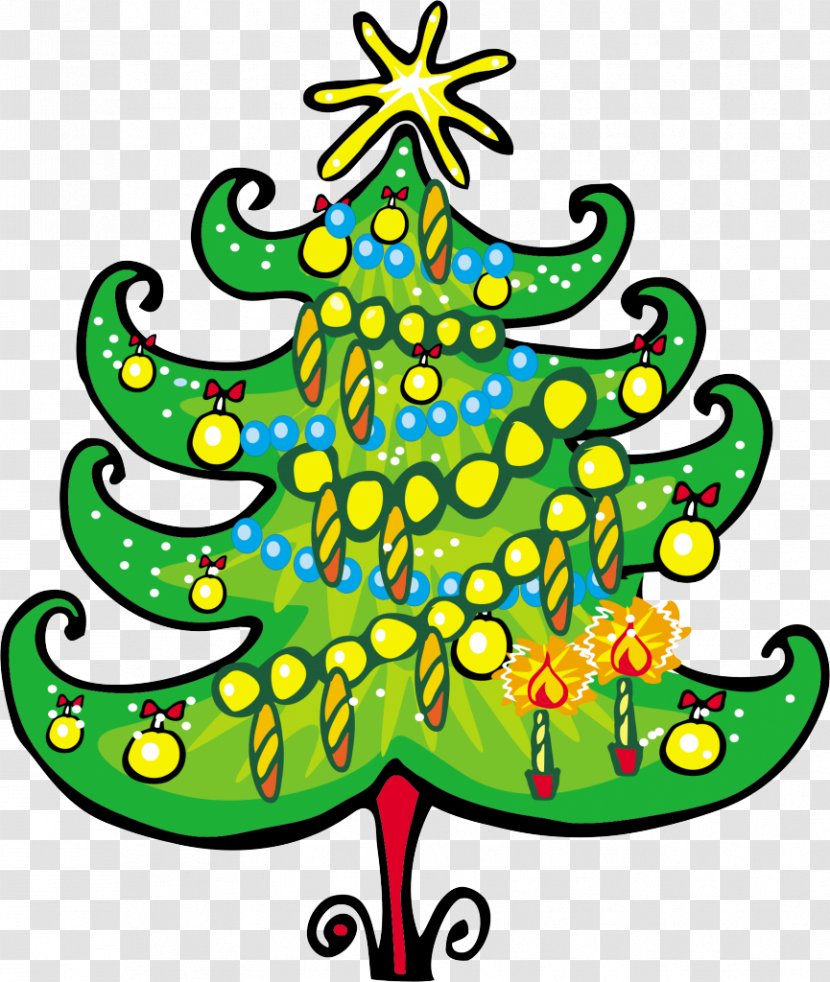 Christmas Tree Clip Art - Leaf Transparent PNG