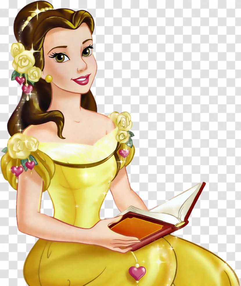 Paige O'Hara Belle Beauty And The Beast Disney Princess Clip Art - Watercolor - Cinderella Transparent PNG