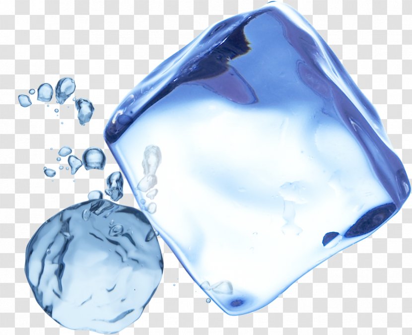 Ice Cube Download - Blue - Cool Transparent PNG