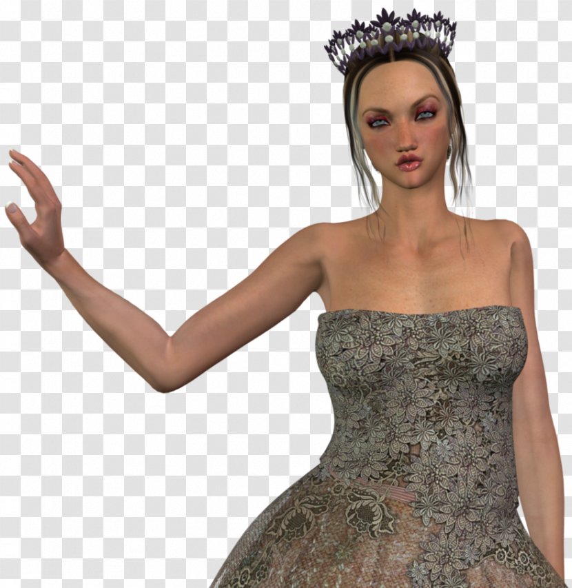 3D Computer Graphics Rendering - Cartoon - Queen Transparent PNG