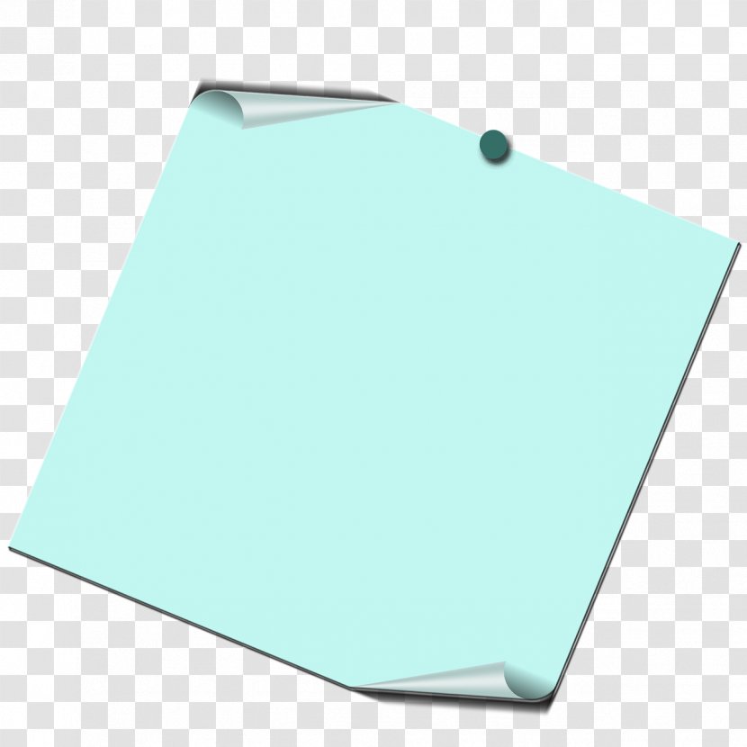 Line Turquoise Angle - Rectangle Transparent PNG