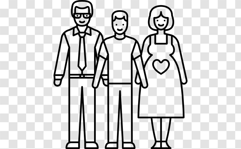 Family Marriage Divorce - Silhouette Transparent PNG