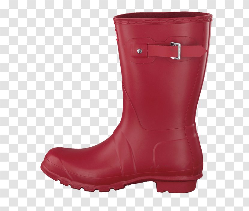 Hunter Boot Ltd Shoe Red Fashion - Ladies Short Transparent PNG