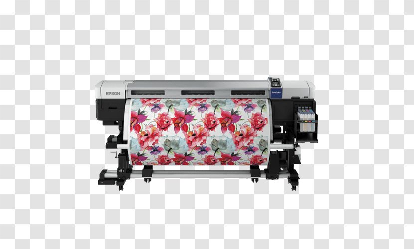 Dye-sublimation Printer Printing Epson Wide-format - Dyesublimation Transparent PNG