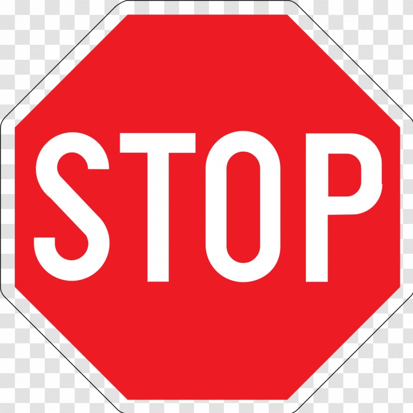 Stop Sign Clip Art - Logo - Traffic Transparent PNG