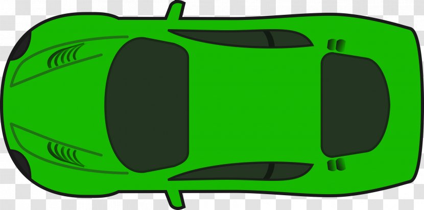 Cartoon Car - Green - Vehicle Compact Transparent PNG