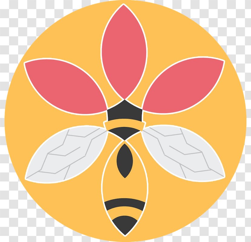 Symmetry Flower Clip Art - Yellow Transparent PNG