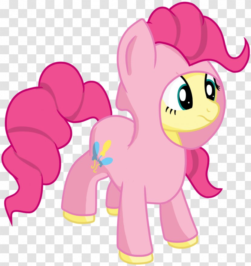 Pony Fluttershy Pinkie Pie Derpy Hooves Equestria - Silhouette - Heart Transparent PNG