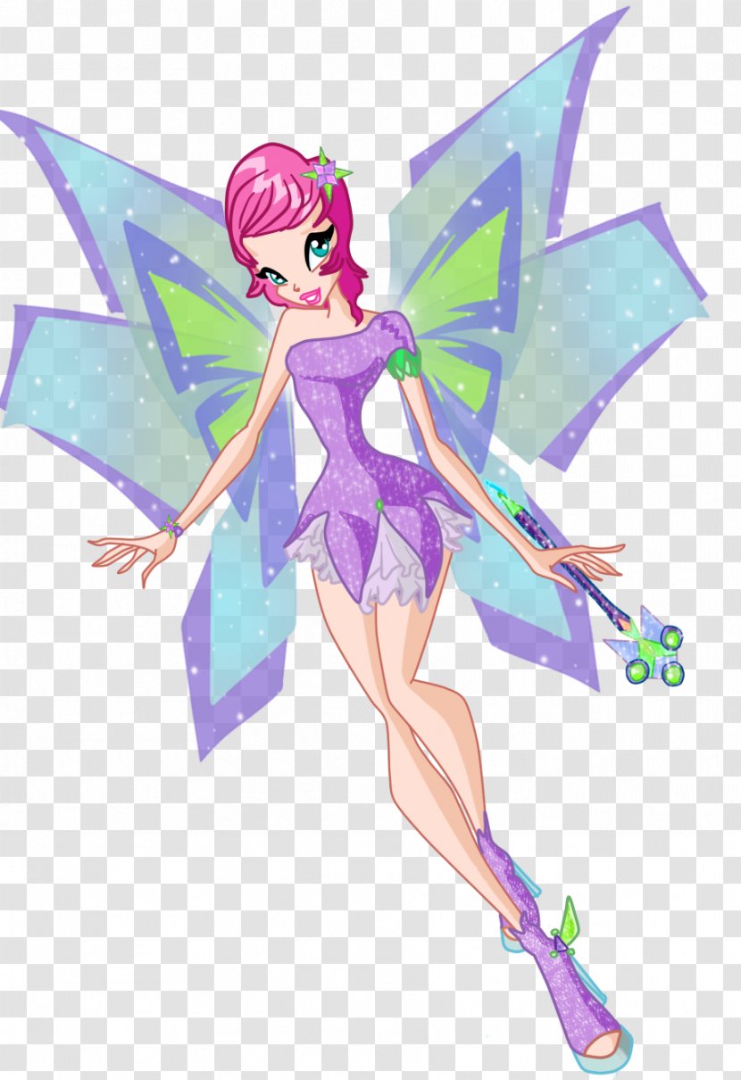 Tecna Stella Bloom Musa Aisha - Watercolor - Flower Transparent PNG