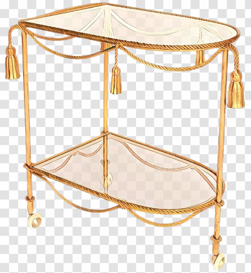 Retro Background - Brass - Coffee Table Canopy Bed Transparent PNG