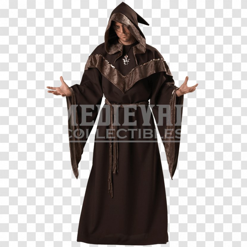 Robe Halloween Costume Hood Cape - Cosplay Transparent PNG