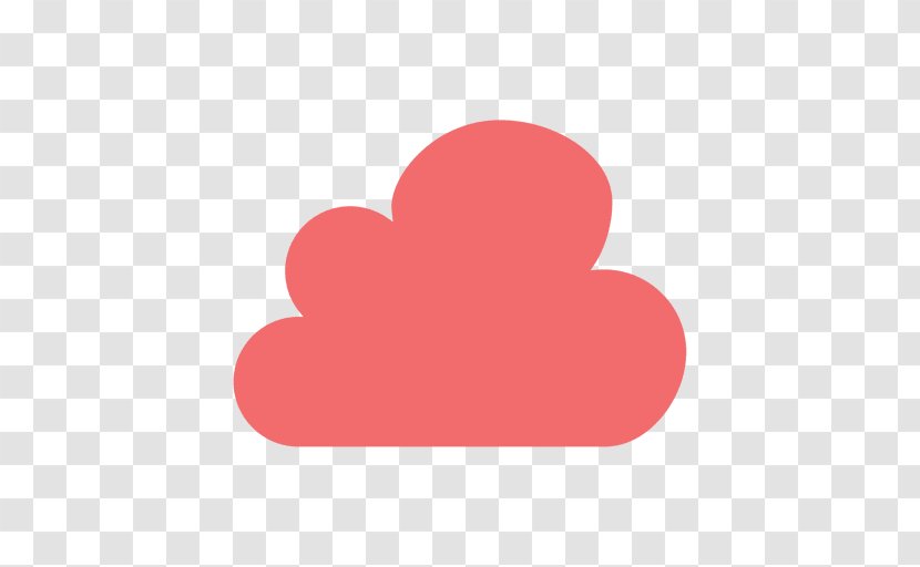 Cloud Computing - Icon Design - Colored Clouds Transparent PNG
