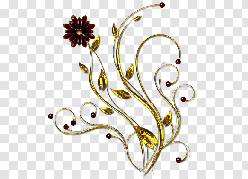 Clip Art Image Arabesque Ornament - Body Jewelry - Floral Design Transparent PNG