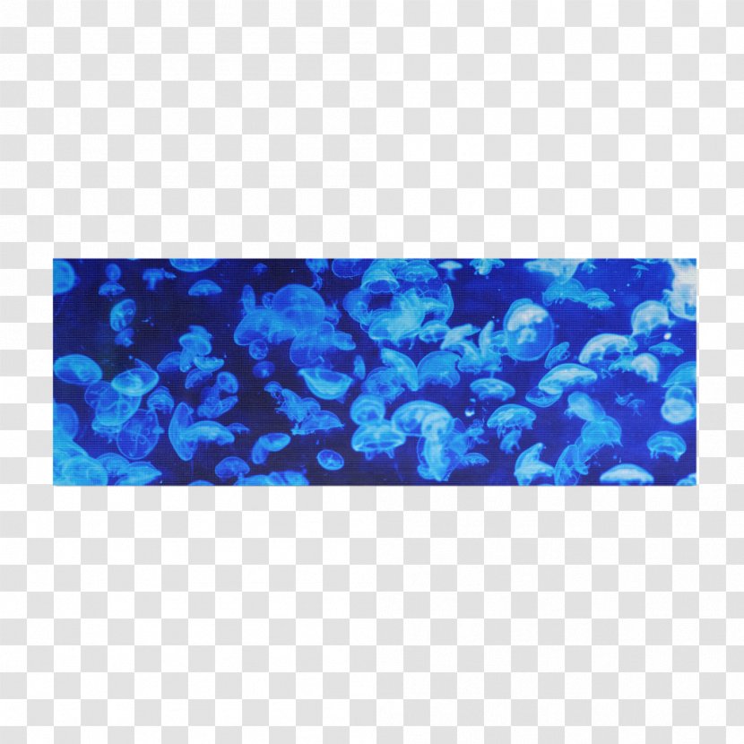 Blue Jellyfish Desktop Wallpaper Ocean Sea - Animal - Yoga Pilates Mats Transparent PNG