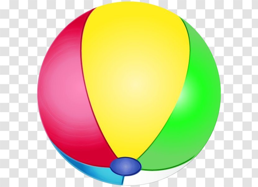 Hot Air Balloon Watercolor - Party Supply Transparent PNG