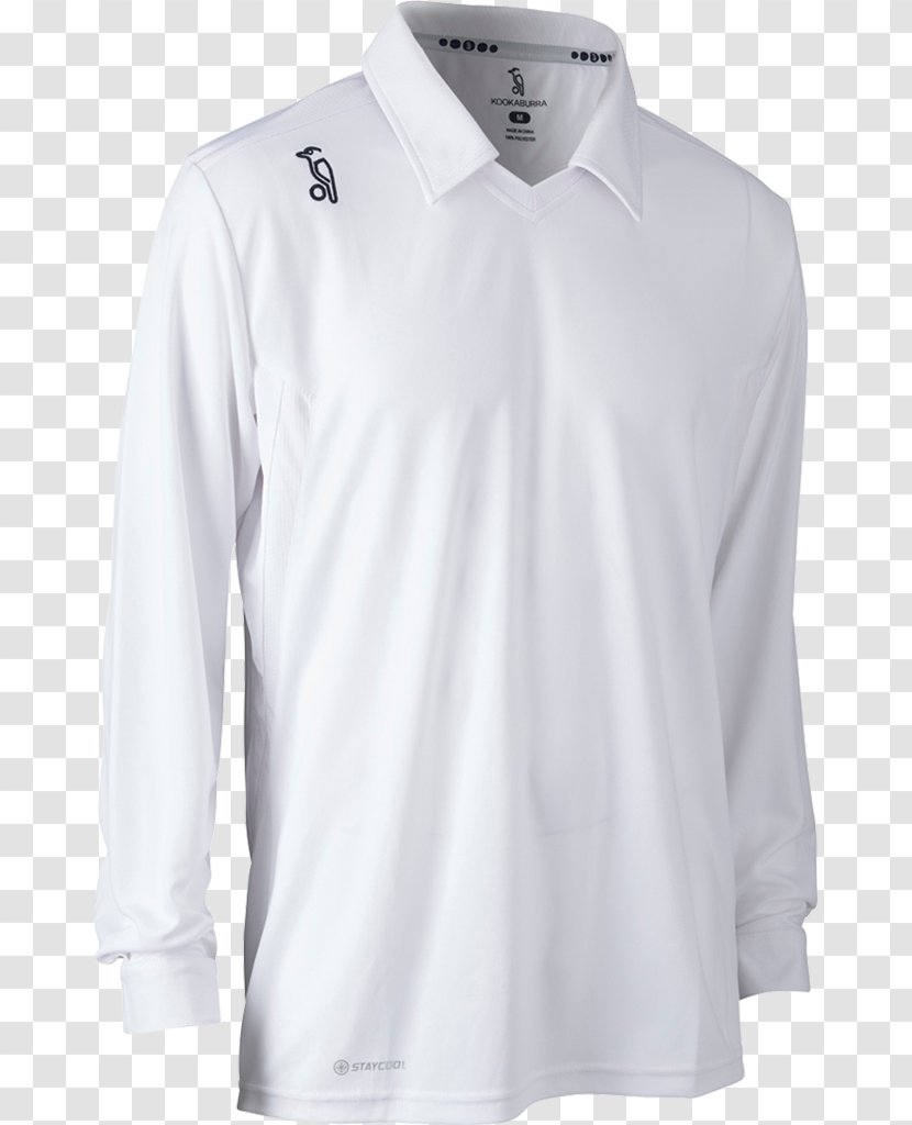 Polo Shirt T-shirt India National Cricket Team Whites - White Dress Transparent PNG