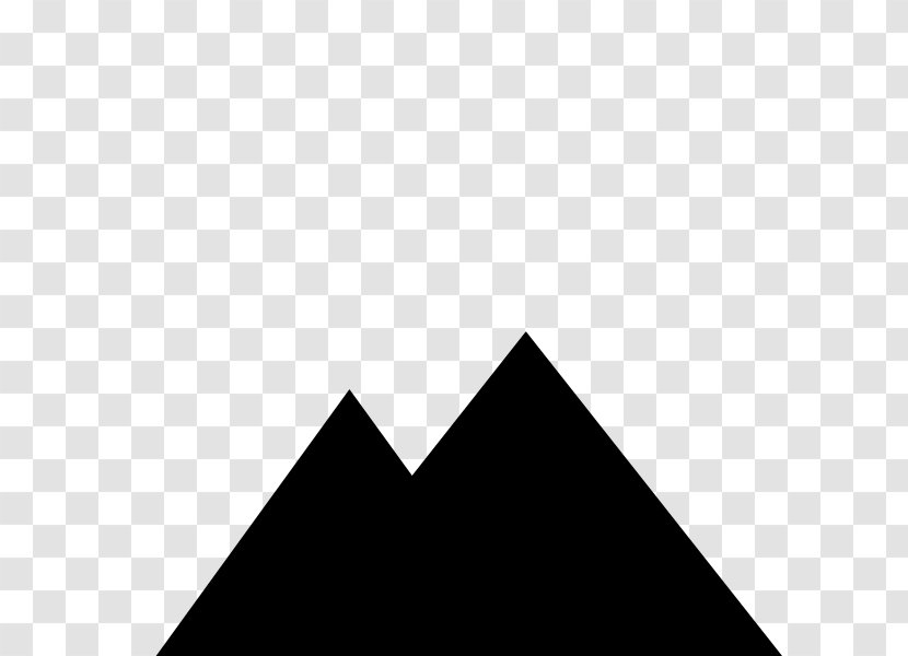 Triangle Brand Desktop Wallpaper - Black Transparent PNG