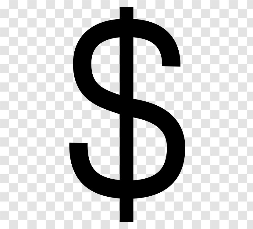 Dollar Sign United States Clip Art - Text Transparent PNG