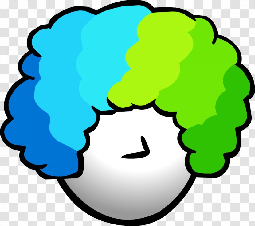 Clip Art Women Clown Wig Royalty-free - Green Transparent PNG