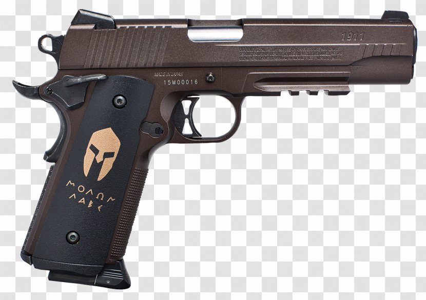 Browning Hi-Power Firearm Air Gun Airsoft Guns Pistol - Handgun Transparent PNG