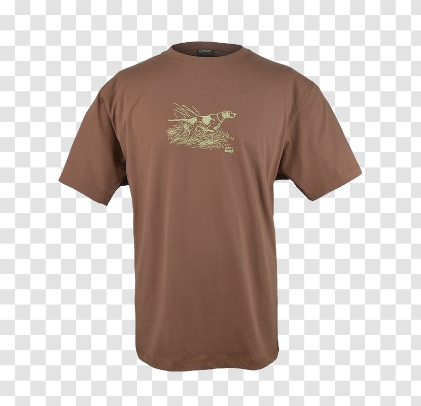 T-shirt Sleeve - Brown Transparent PNG