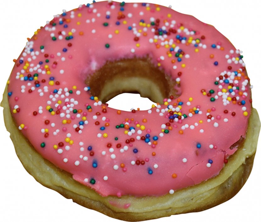 Donuts Glaze Dessert Sprinkles Bakery - Food - Donut Transparent PNG