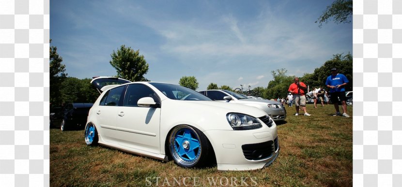 Volkswagen R32 Golf Compact Car - Road Transparent PNG