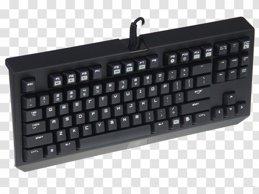Computer Keyboard Space Bar Dvorak Simplified Switch Push-button - Numeric Keypad - Black Wired Transparent PNG
