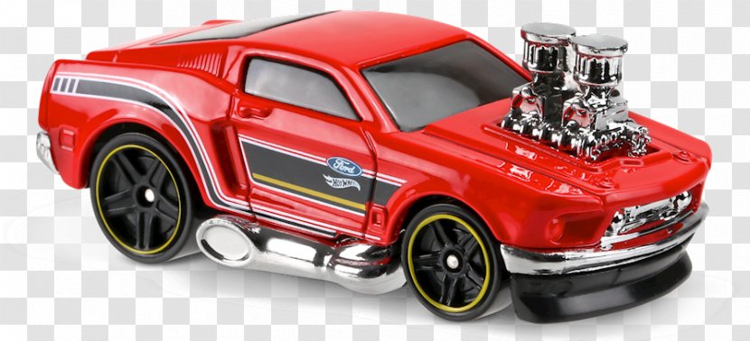 Car 2017 Ford Mustang Hot Wheels Tooned Transparent PNG