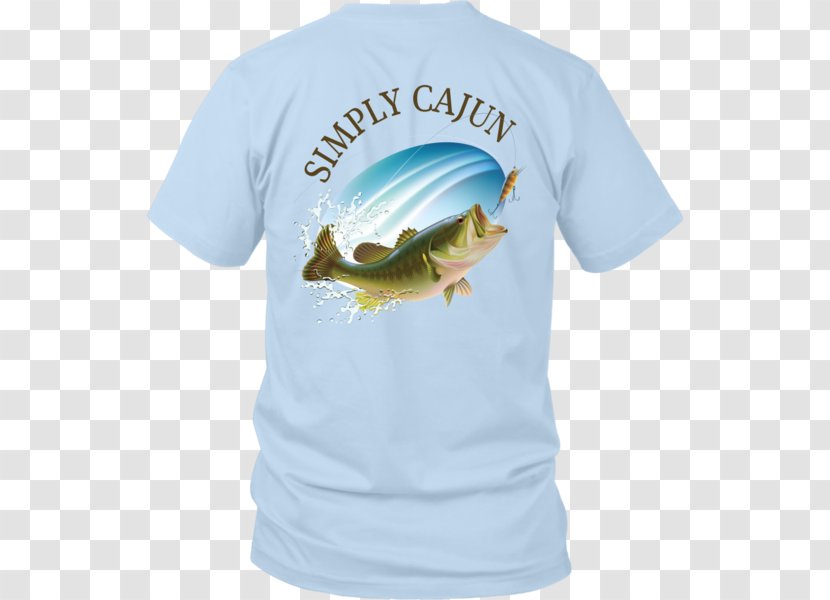 T-shirt Bass Fishing Largemouth - Perch Transparent PNG