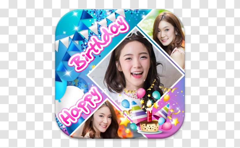 Happy Birthday Photo Frame : Editor Collage Maker Android Photography - Fashion Accessory Transparent PNG