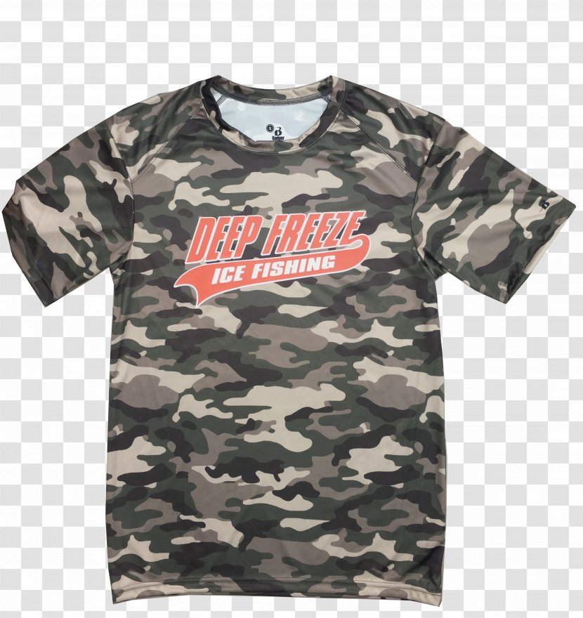 T-shirt Military Camouflage Clothing Dry Fit - Polyester Transparent PNG