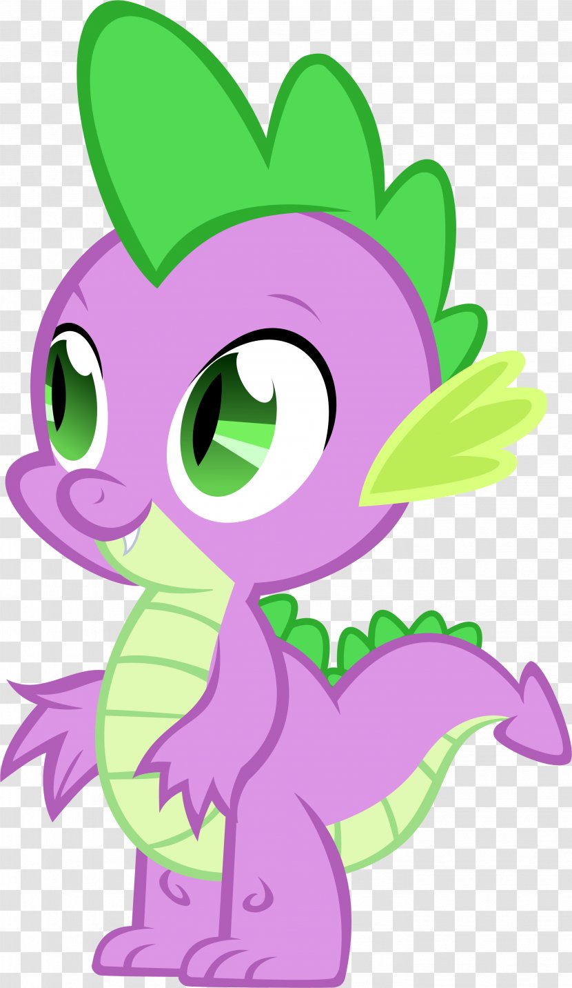 Spike Rarity Twilight Sparkle Pinkie Pie Pony - Silhouette - My Little Transparent PNG