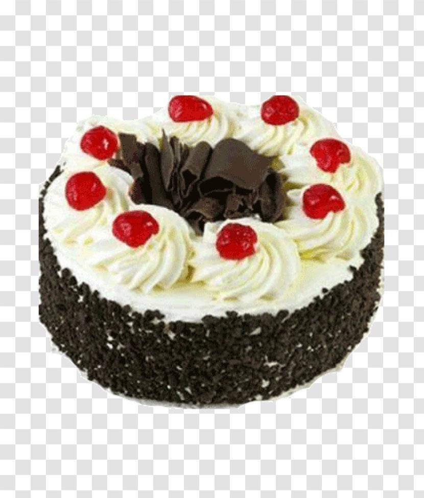 Black Forest Gateau Chocolate Cake Birthday Truffle Sponge - Dish Transparent PNG