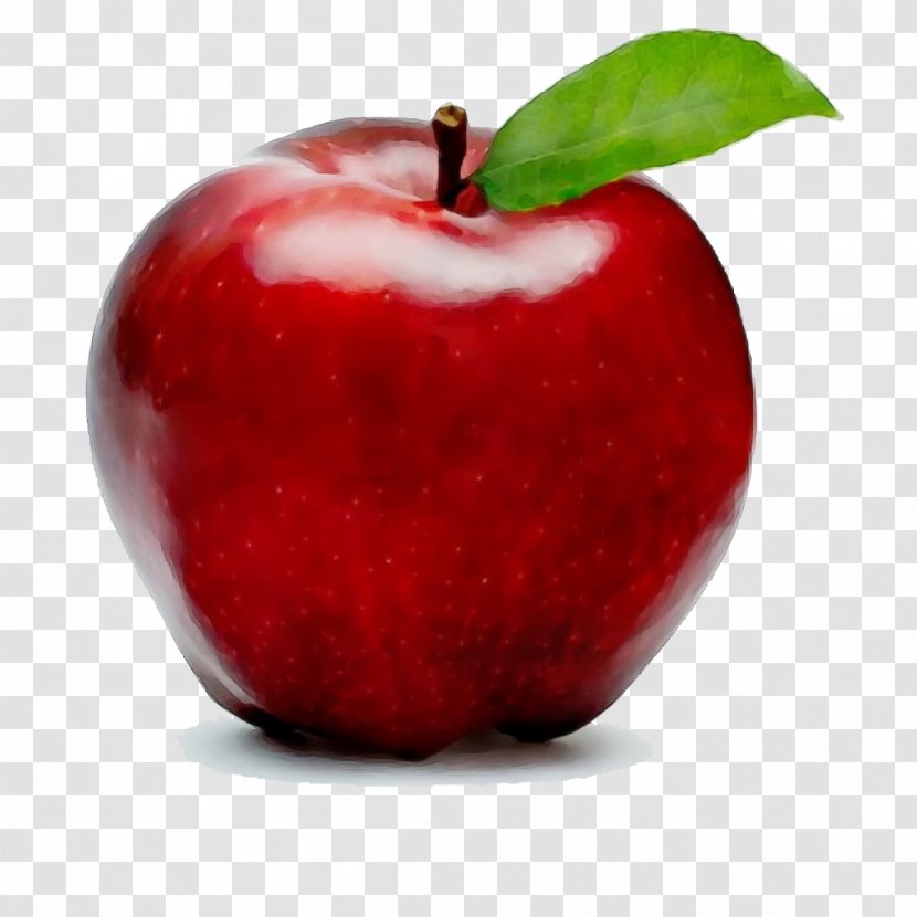 Fruit Apple Red Natural Foods Food - Tree Superfood Transparent PNG