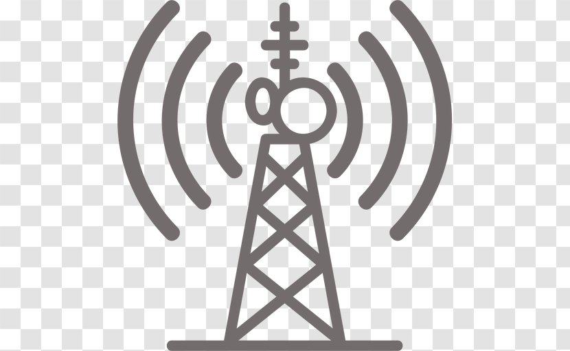 Cell Site Clip Art Telecommunications Tower Aerials Mobile Phones - Radio - Sector Transparent PNG