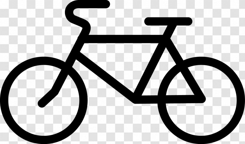 Bicycle Clip Art Pictogram Vector Graphics Cycling - Frame - Line Outline Transparent PNG