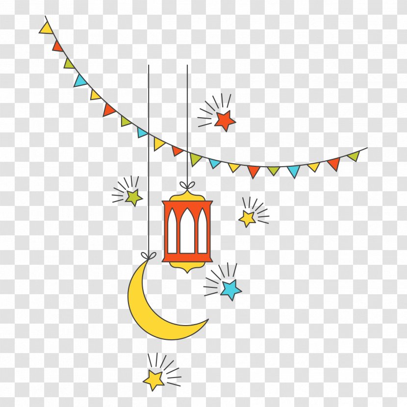 Eid Al-Adha Religion Clip Art - Al Adha - Flat Islamic Culture New Year Vector Decorative Elements Transparent PNG