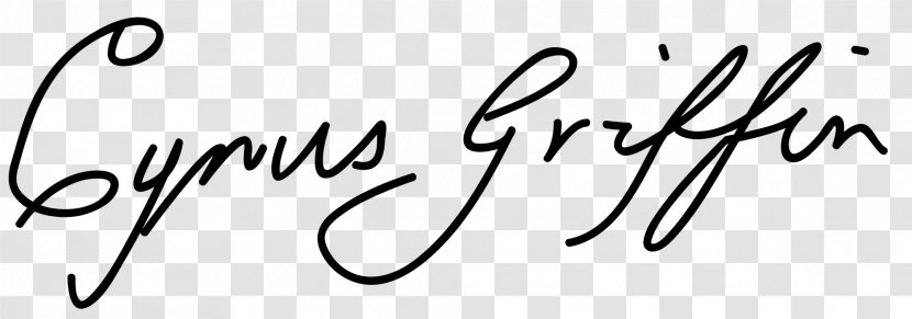 Calligraphy Art Handwriting Drawing - Text - Griffin Transparent PNG