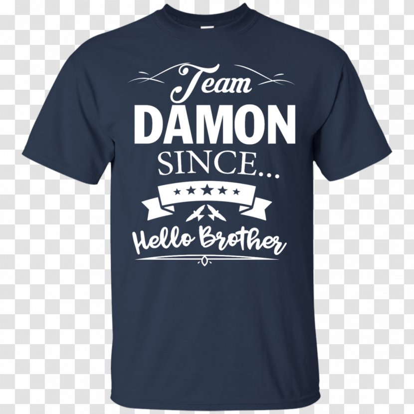 T-shirt Damon Salvatore Hoodie Top - Sleeve Transparent PNG