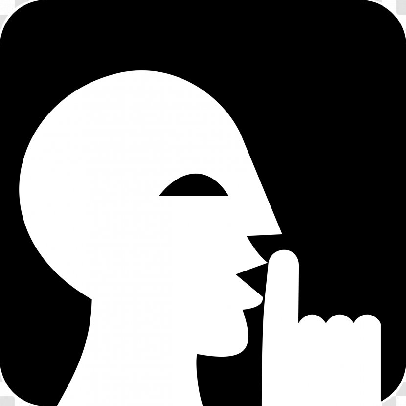 Symbol Clip Art - Nose - Silent Transparent PNG