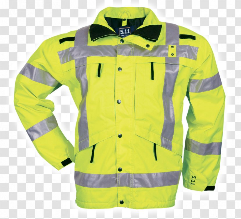 High-visibility Clothing Parka Jacket Coat - Vis Identification System Transparent PNG