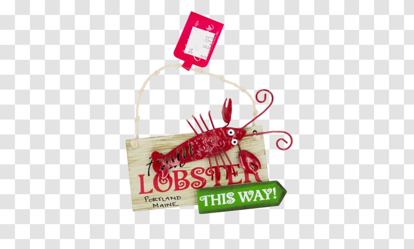 Lobster Wish List Gift Christmas Ornament Finger Puppet Transparent PNG