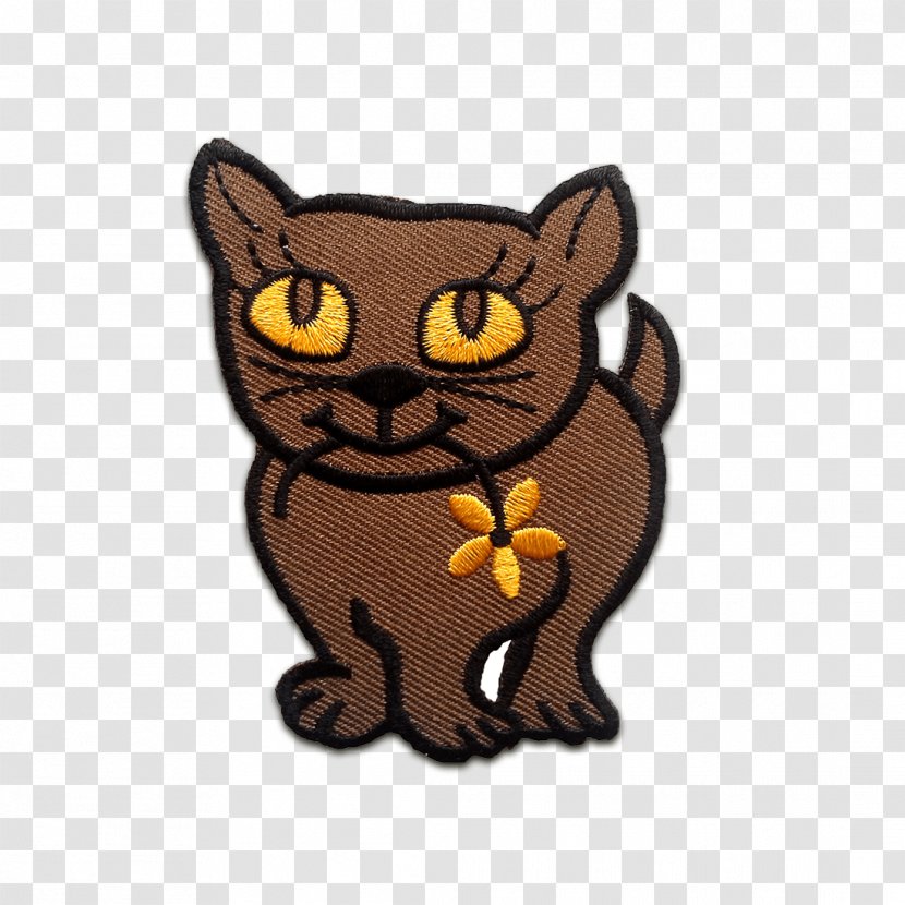 Whiskers Kitten Cat Embroidered Patch Embroidery - Horse Transparent PNG